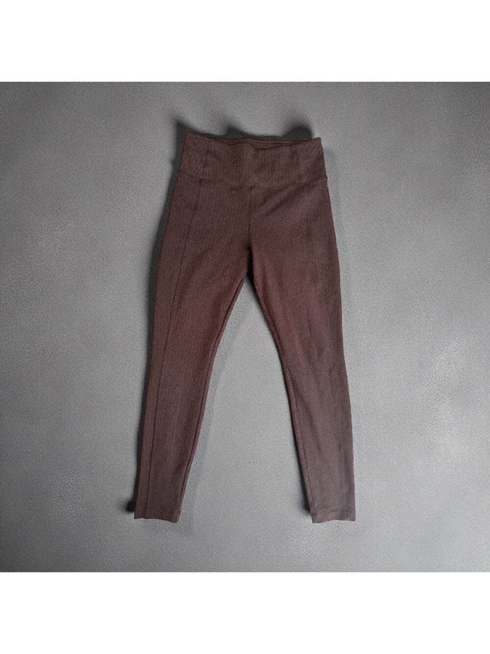 ATHLETA Brown Patterned Workout Leggings Size Small